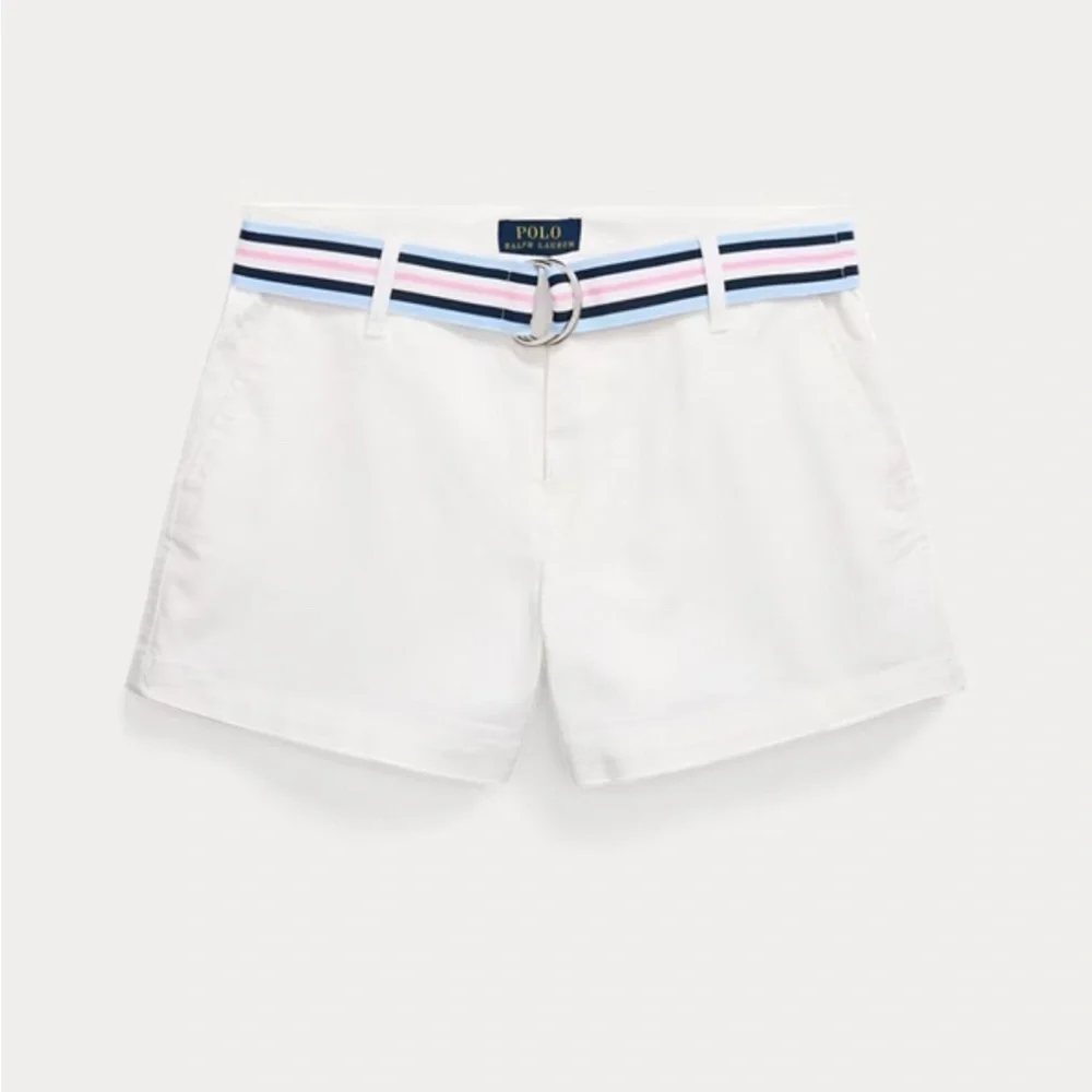 ⭐️NWT⭐️ Ralph Lauren's Girls Chino Shorts With Belt. Size 6